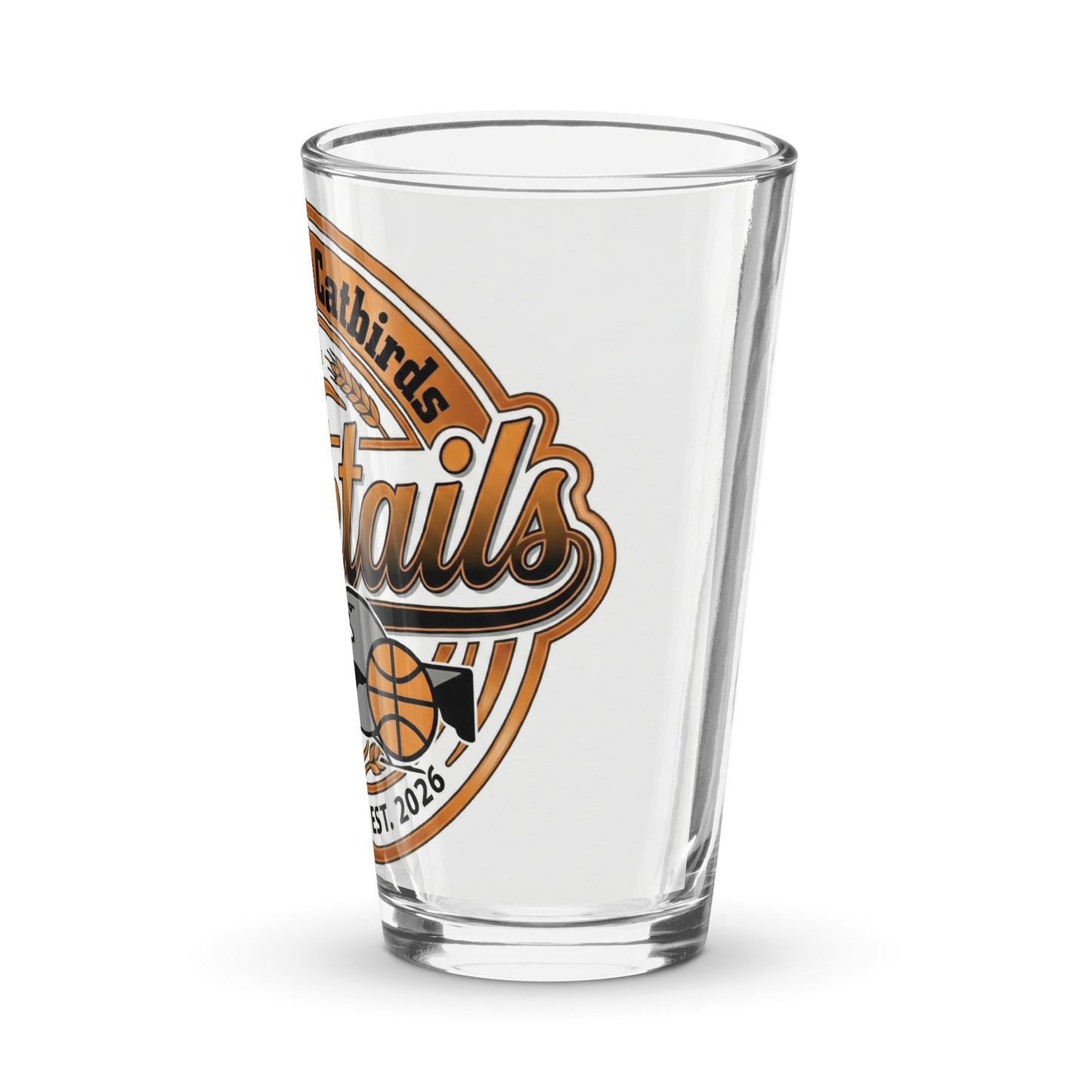 La Crosse Catbirds Shaker Pint Glass