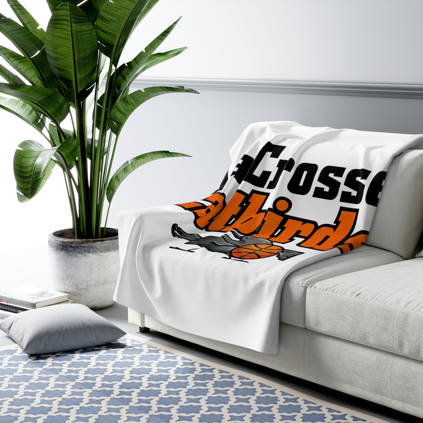 La Crosse Catbirds™ Sherpa Blanket — Next Gen Collection
