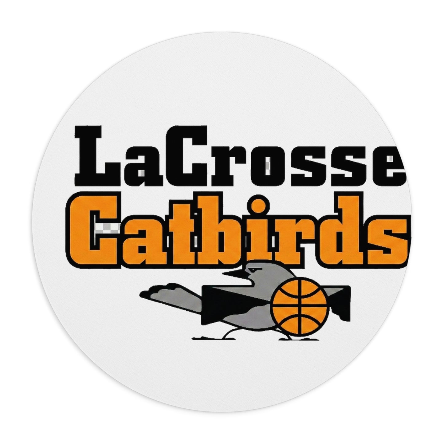 La Crosse Catbirds™ Courtside Mouse Pad — Vintage Collection