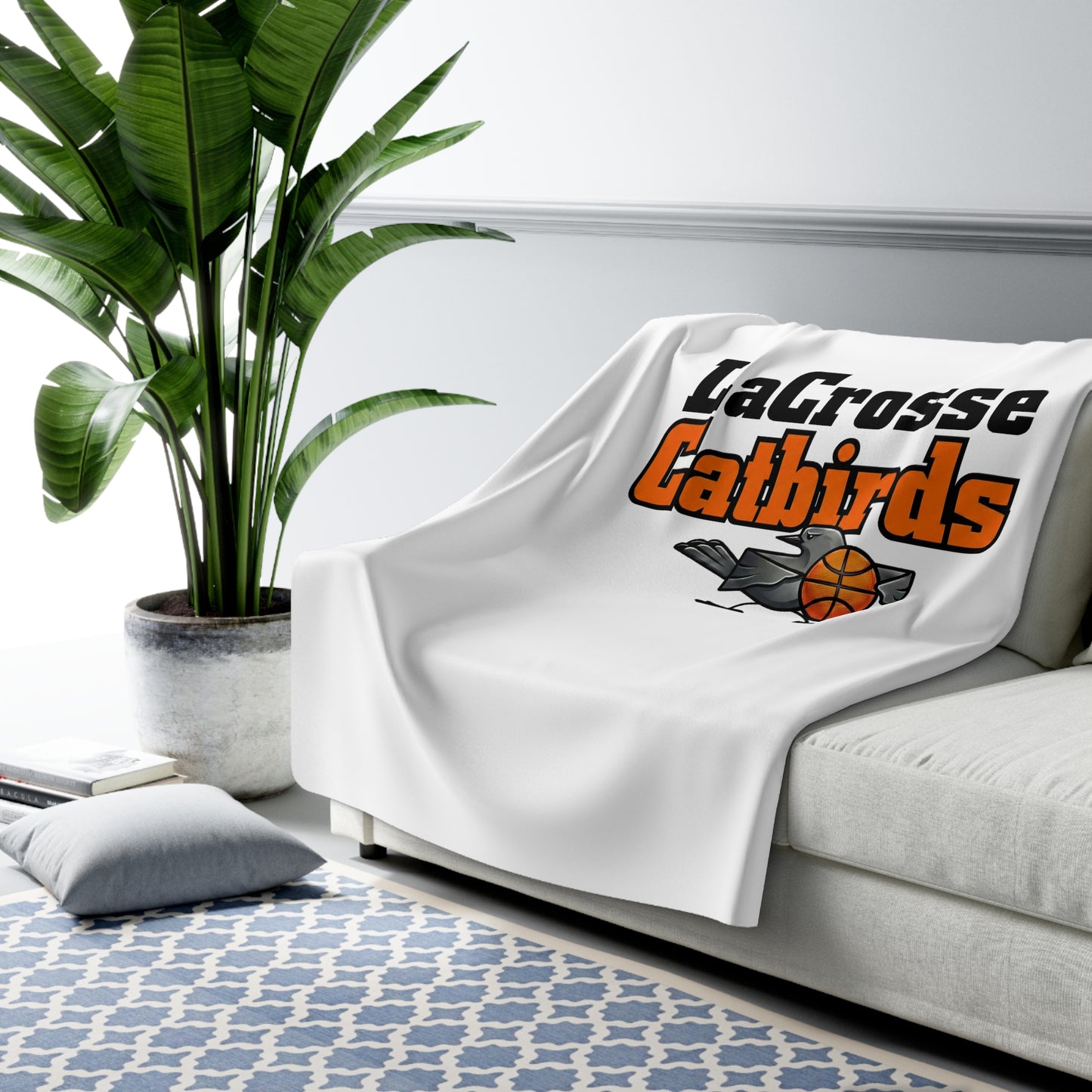 Sherpa Blanket – La Crosse Catbirds™ Next Gen Collection