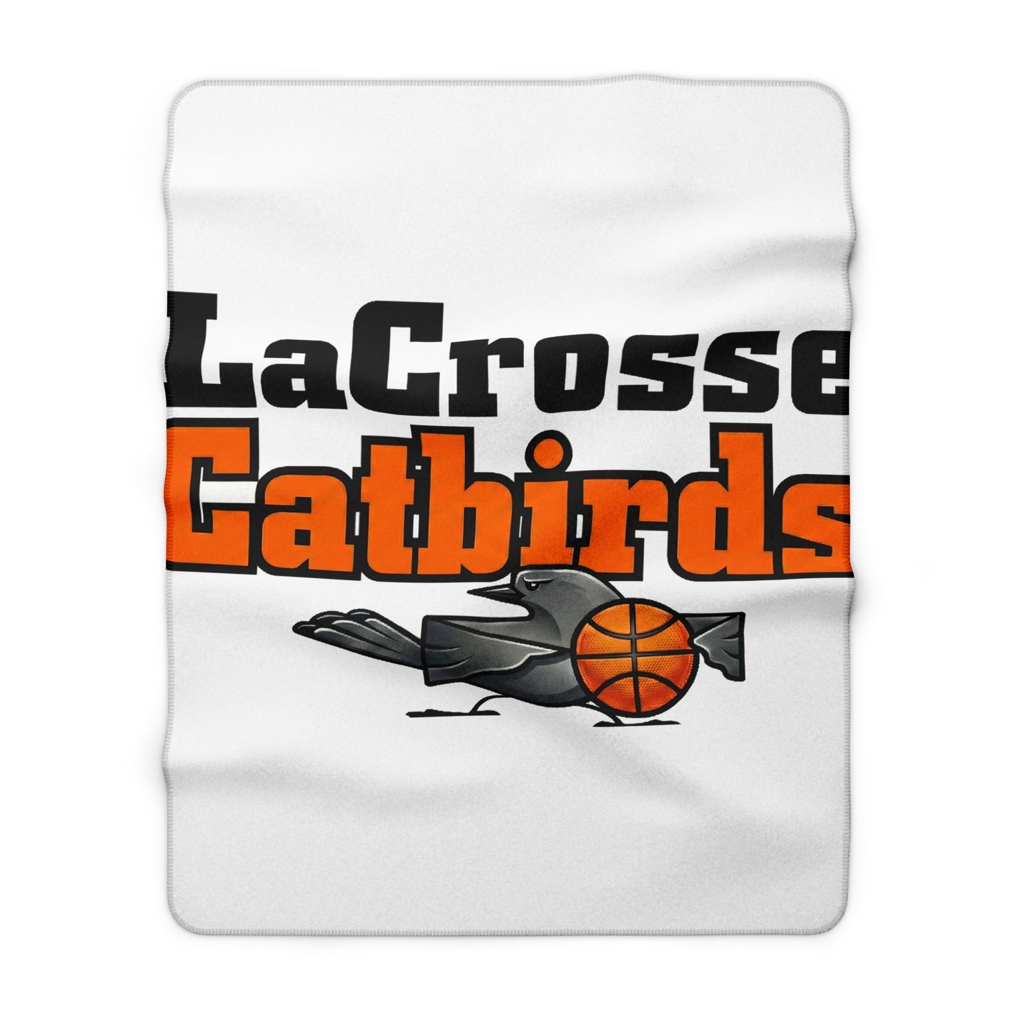 La Crosse Catbirds™ Sherpa Blanket — Next Gen Collection