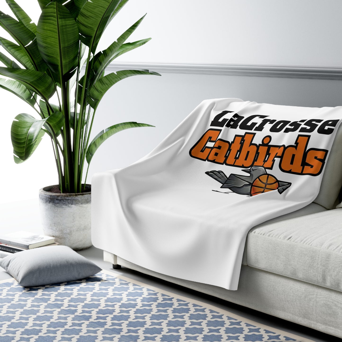 Sherpa Blanket – La Crosse Catbirds™ Next Gen Collection