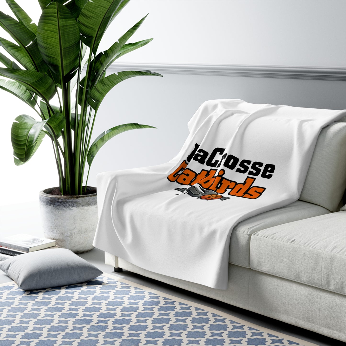 Sherpa Blanket – La Crosse Catbirds™ Next Gen Collection