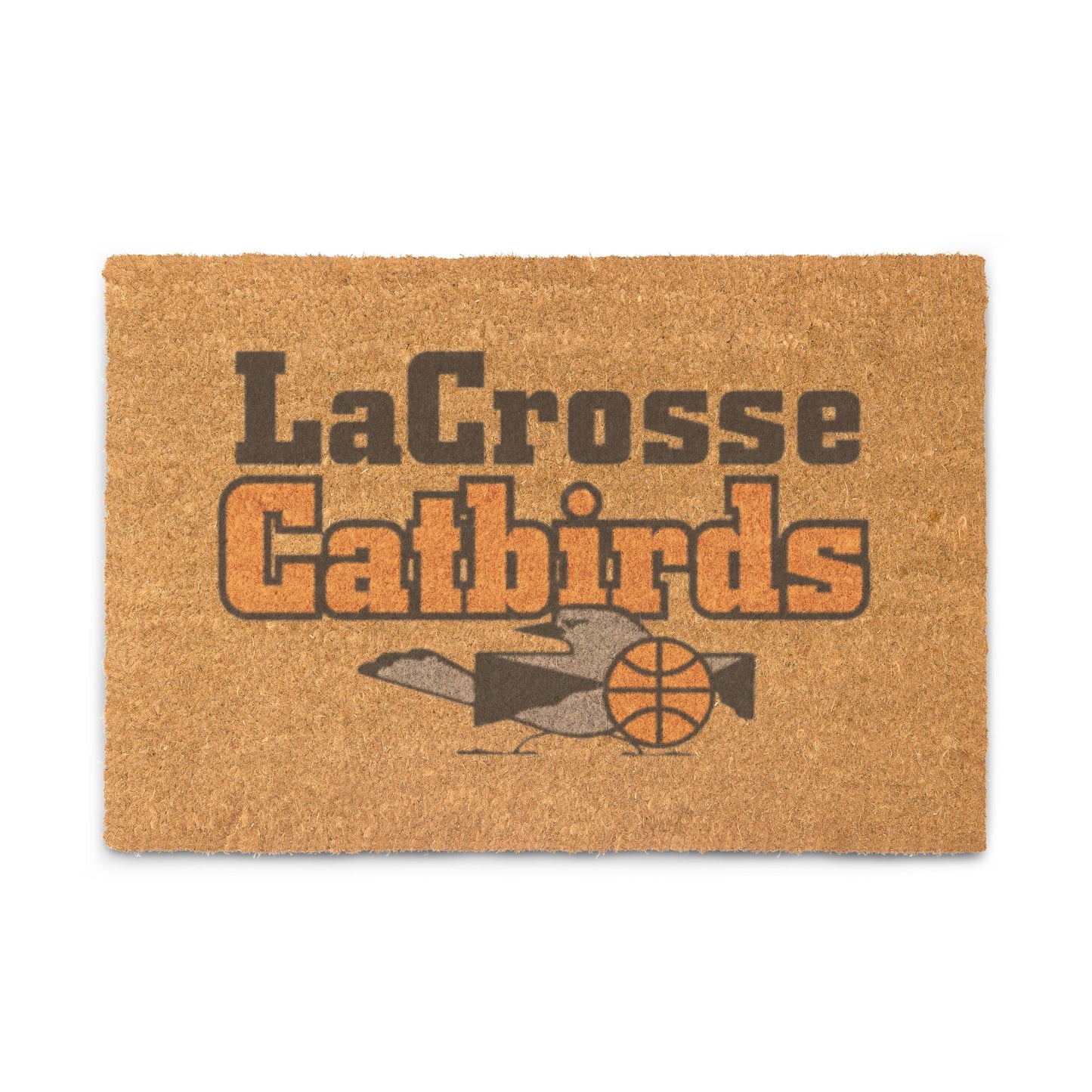 Fieldhouse Welcome Doormat – La Crosse Catbirds™ Vintage Collection