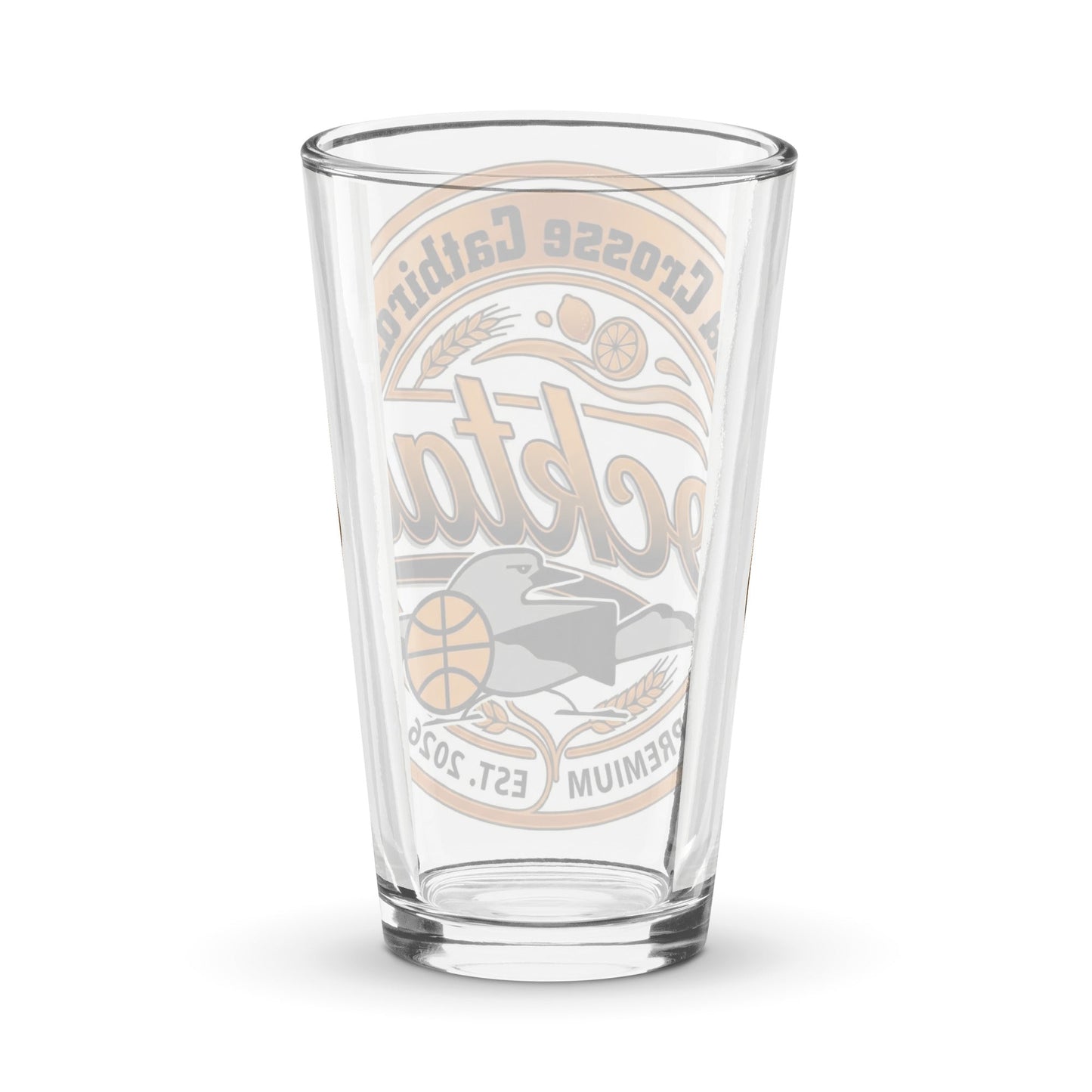 La Crosse Catbirds Shaker Pint Glass